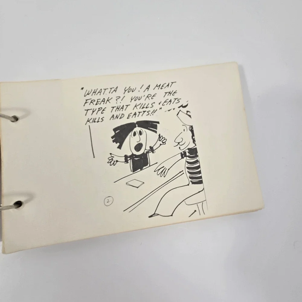 1976 Scornography Tony Scornavacca Cartoon Book Rare Miami Artist 1st Ed 5.5x8.5